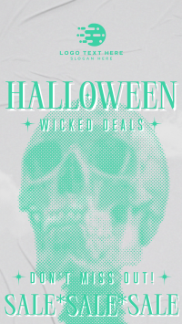Halloween Sale Facebook Story