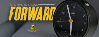 Spring Forward Facebook Cover Design