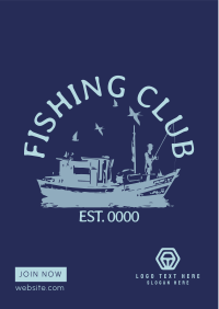 Fishing Club Flyer