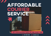 Affordable Delivery Service Postcard