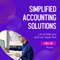 Accounting Solutions Expert Instagram Post