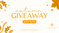 Autumn  Giveaway Promo Facebook Event Cover