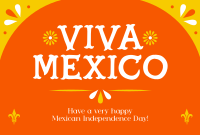 Viva Mexico Pinterest Cover Design