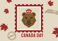 Bear Canada Postcard