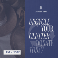 Sustainable Fashion Upcycle Campaign Instagram Post