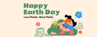 Plant a Tree for Earth Day Facebook Cover Design