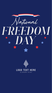 National Freedom Day Instagram Story