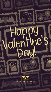 Rustic Retro Valentines Greeting Instagram Reel