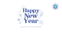 New Year Cheers Facebook Ad
