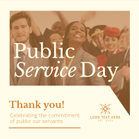 Public Service Day Instagram Post