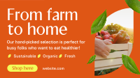 Organic Produce Delivery Modern Animation