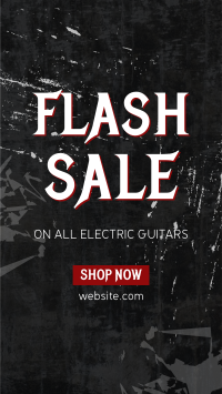 Guitar Flash Sale Facebook Story