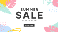 Flashy Summer Sale Facebook Event Cover