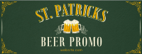 Paddy's Day Beer Promo Facebook Cover Image Preview