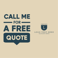 Call For A Quote Instagram Post Design