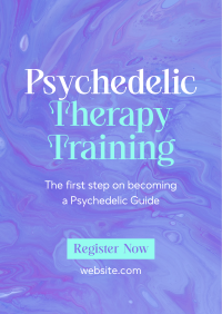 Psychedelic Therapy Training Flyer