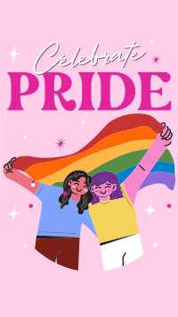 Pride Month Celebration Facebook Story