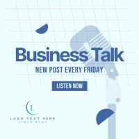 Business Podcast Instagram Post