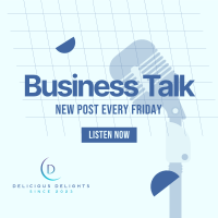 Business Podcast Instagram Post Design