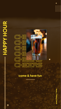 Happy Hour Facebook Story