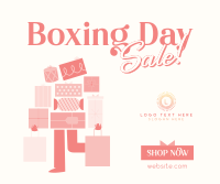 Boxing Shopping Sale Facebook Post