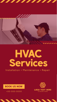 HVAC Repair Instagram Story