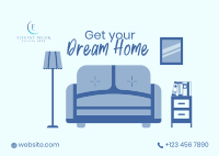 Home Decor Services Postcard Image Preview