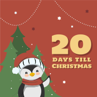 Christmas Countdown Instagram Post Design