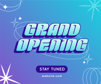 Y2K Grand Opening Facebook Post