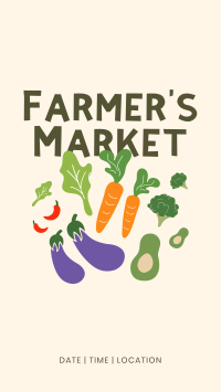 Farmers Market Facebook Story