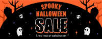 Spooky Ghost Sale Facebook Cover