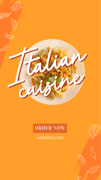 Taste Of Italy Instagram Reel Design