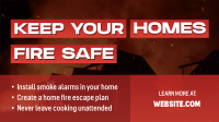 Fire Safety Precautions Animation