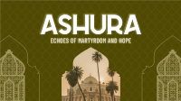 Decorative Ashura Facebook Event Cover