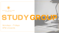 Chill Study Group Facebook Event Cover