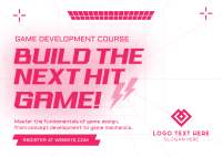 Game Development Course Postcard