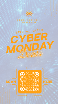 Cyber Monday Deals Facebook Story Design