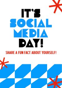 Social Media Day Poster example 1