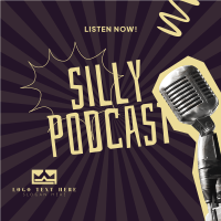 Silly Podcast Instagram Post Design