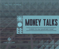 Money Talks Podcast Facebook Post