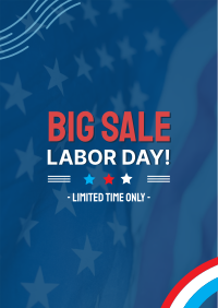 Sale Labor Day Poster