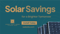 Solar Savings Animation