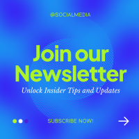 Newsletter Campaign Linkedin Post