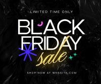 Black Friday Savings Spree Facebook Post Design