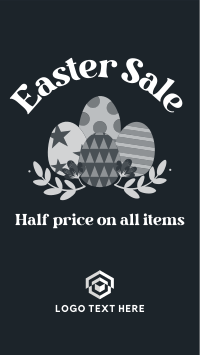 Easter Egg Hunt Sale Facebook Story