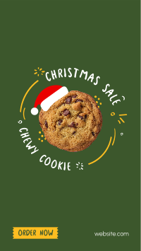 Chewy Cookie for Christmas Facebook Story