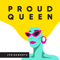 Proud Queen Instagram Post