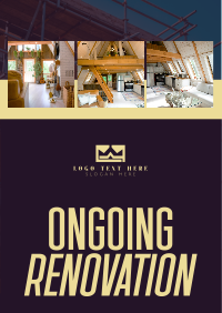 Ongoing Renovation Flyer