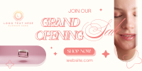 Grand Opening Sale Twitter Post