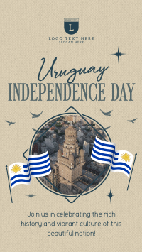 Uruguay Independence Celebration Instagram Reel Image Preview